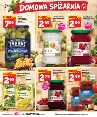 TOPAZ - gazetka promocyjna Gazetka od czwartku 29.10 do środy 04.11 - strona 34