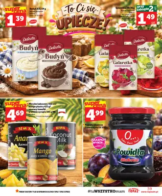 TOPAZ - gazetka promocyjna Gazetka od czwartku 29.10 do środy 04.11 - strona 39