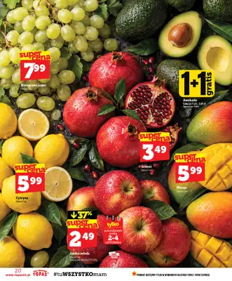 TOPAZ - gazetka promocyjna Gazetka od czwartku 29.10 do środy 04.11 - strona 20