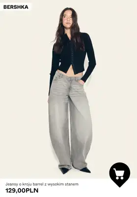 Bershka - gazetka promocyjna Jeansy damskie od 99,90 PLN od niedzieli 25.10  - strona 4