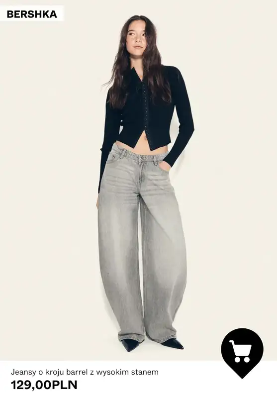 Bershka - gazetka promocyjna Jeansy damskie od 99,90 PLN od niedzieli 25.10  - strona 4