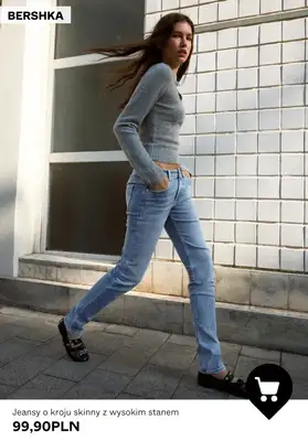 Bershka - gazetka promocyjna Jeansy damskie od 99,90 PLN od niedzieli 25.10  - strona 5