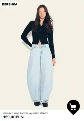 Bershka - gazetka promocyjna Jeansy damskie od 99,90 PLN od niedzieli 25.10  - strona 8