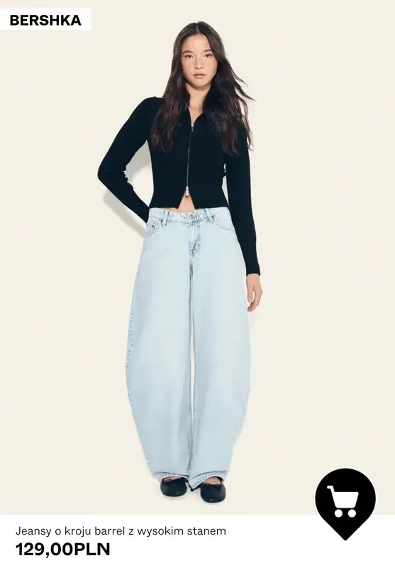 Bershka - gazetka promocyjna Jeansy damskie od 99,90 PLN od niedzieli 25.10  - strona 8