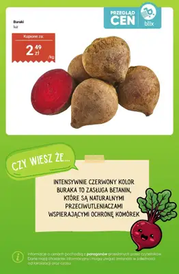 Dino - gazetka promocyjna Owoce i warzywa - przegląd cen i ciekawostki od poniedziałku 26.10 do niedzieli 01.11 - strona 2