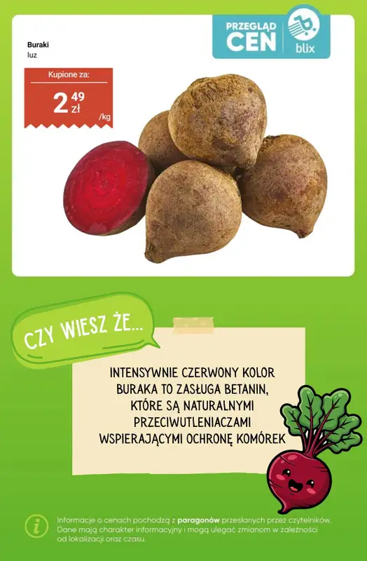 Dino - gazetka promocyjna Owoce i warzywa - przegląd cen i ciekawostki od poniedziałku 26.10 do niedzieli 01.11 - strona 2
