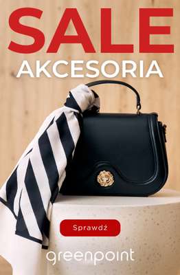 Greenpoint - gazetka promocyjna Akcesoria na wyprzedaży od piątku 23.10 
