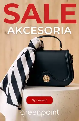 Greenpoint - gazetka promocyjna Akcesoria na wyprzedaży od piątku 23.10 