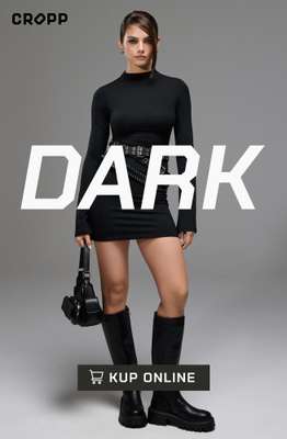 Cropp - gazetka promocyjna Kolekcja Dark dla niej od poniedziałku 26.10 