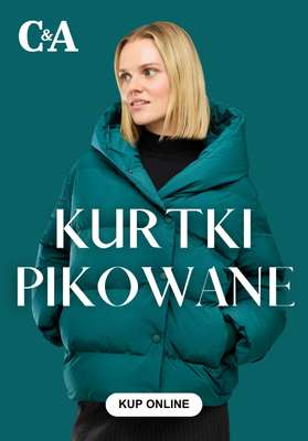 C&A - gazetka promocyjna Kurtki pikowane od niedzieli 25.10 