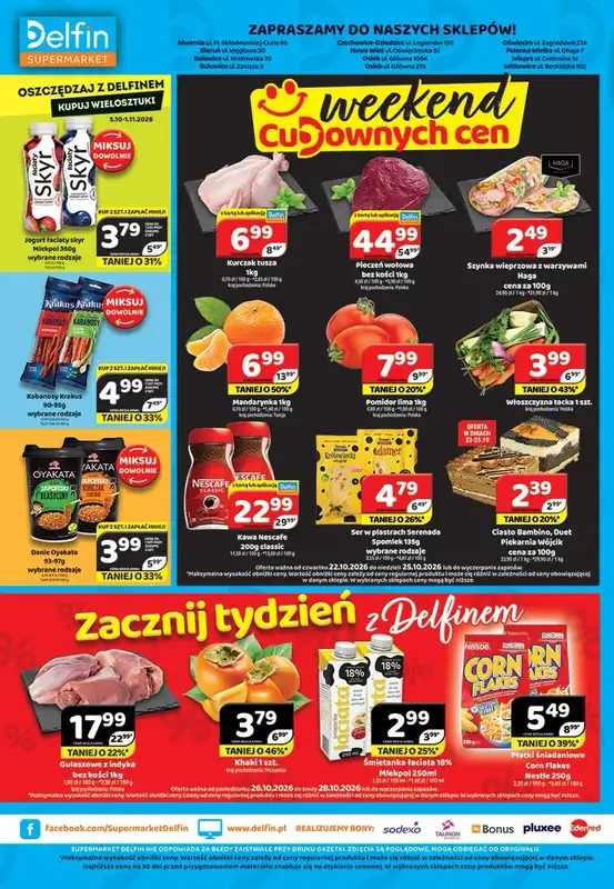 Delfin - gazetka promocyjna Gazetka od piątku 23.10 do niedzieli 01.11 - strona 8