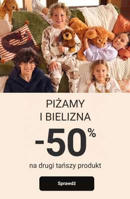 Smyk - gazetka promocyjna Piżamy i bielizna: -50% na drugą szt. od piątku 23.10 do soboty 31.10