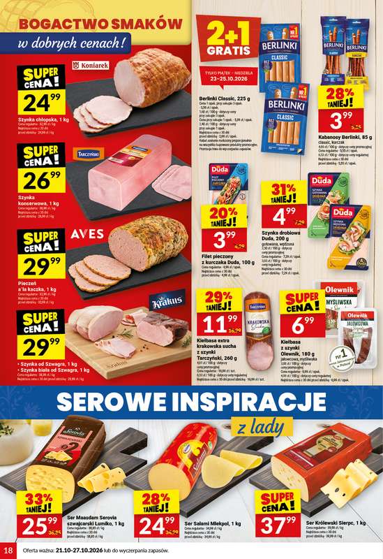 Twój Market - gazetka promocyjna Gazetka od środy 21.10 do wtorku 27.10 - strona 18