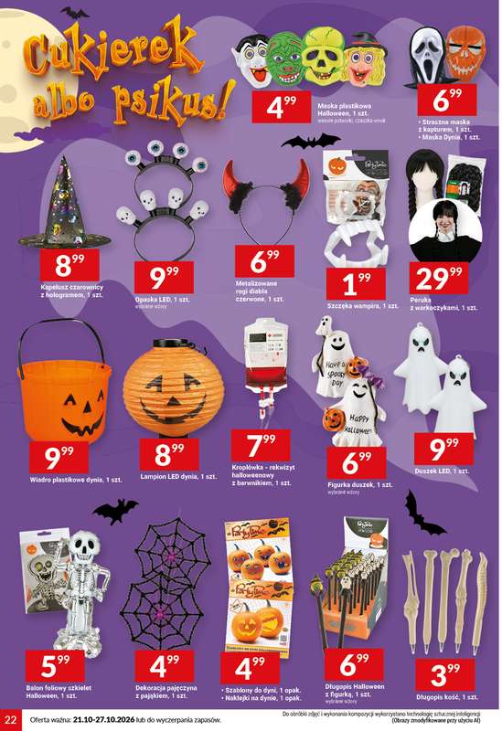 Twój Market - gazetka promocyjna Gazetka od środy 21.10 do wtorku 27.10 - strona 22