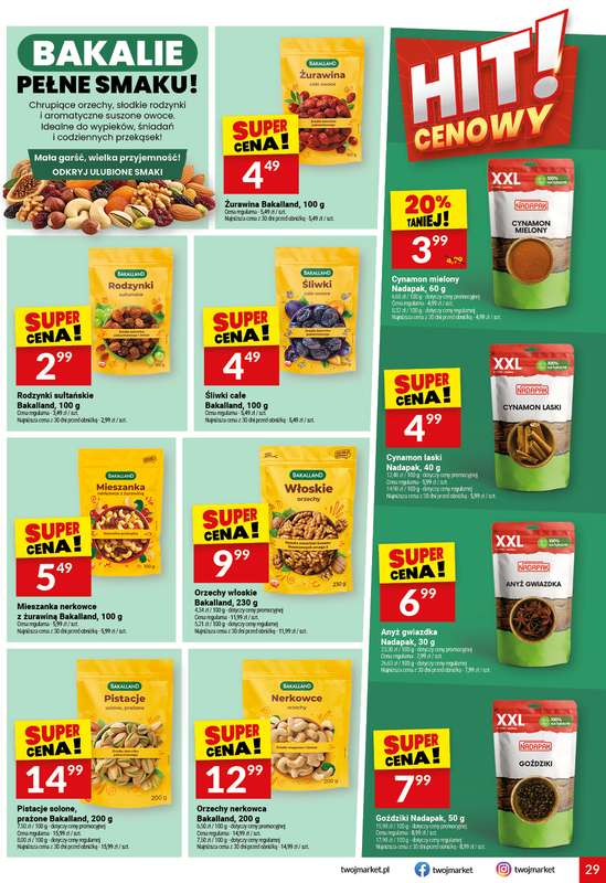 Twój Market - gazetka promocyjna Gazetka od środy 21.10 do wtorku 27.10 - strona 29