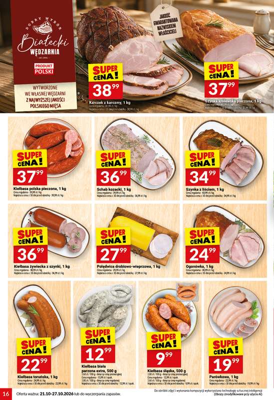 Twój Market - gazetka promocyjna Gazetka od środy 21.10 do wtorku 27.10 - strona 16