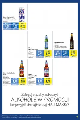 Makro - gazetka promocyjna Kupujesz więcej płacisz mniej od wtorku 27.10 do poniedziałku 23.11 - strona 9