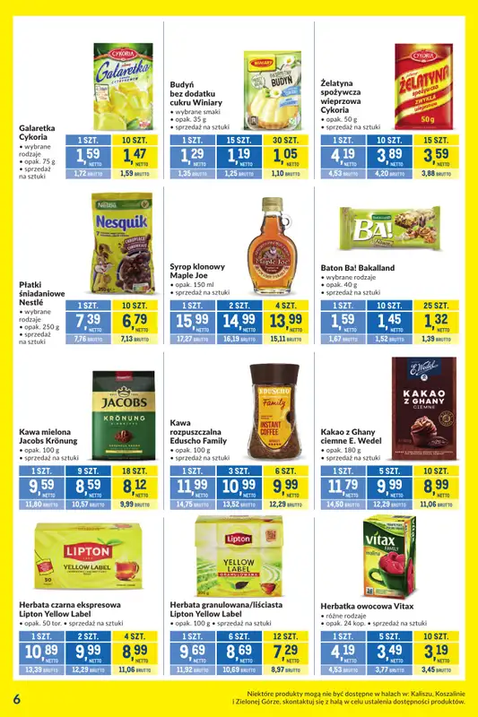 Makro - gazetka promocyjna Kupujesz więcej płacisz mniej od wtorku 27.10 do poniedziałku 23.11 - strona 6