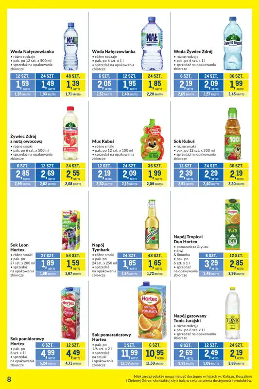 Makro - gazetka promocyjna Kupujesz więcej płacisz mniej od wtorku 27.10 do poniedziałku 23.11 - strona 8