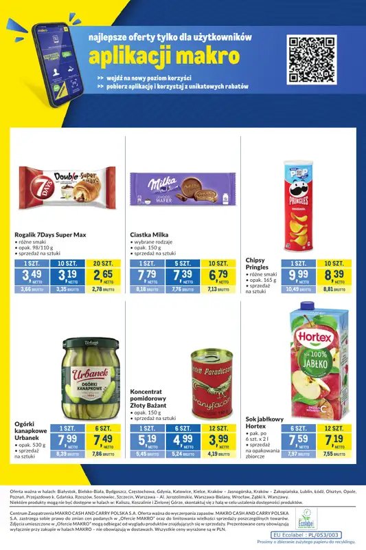 Makro - gazetka promocyjna Kupujesz więcej płacisz mniej od wtorku 27.10 do poniedziałku 23.11 - strona 11