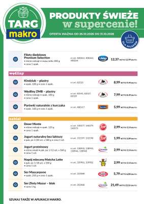 Makro - gazetka promocyjna Targ MAKRO - oferta świeża w super cenach! od poniedziałku 26.10 do soboty 31.10 - strona 7