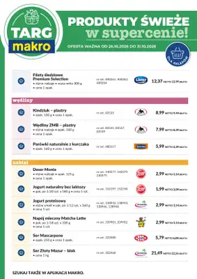 Makro - gazetka promocyjna Targ MAKRO - oferta świeża w super cenach! od poniedziałku 26.10 do soboty 31.10 - strona 7