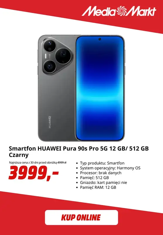 Media Markt - gazetka promocyjna Smartfony w supercenach od piątku 23.10  - strona 7