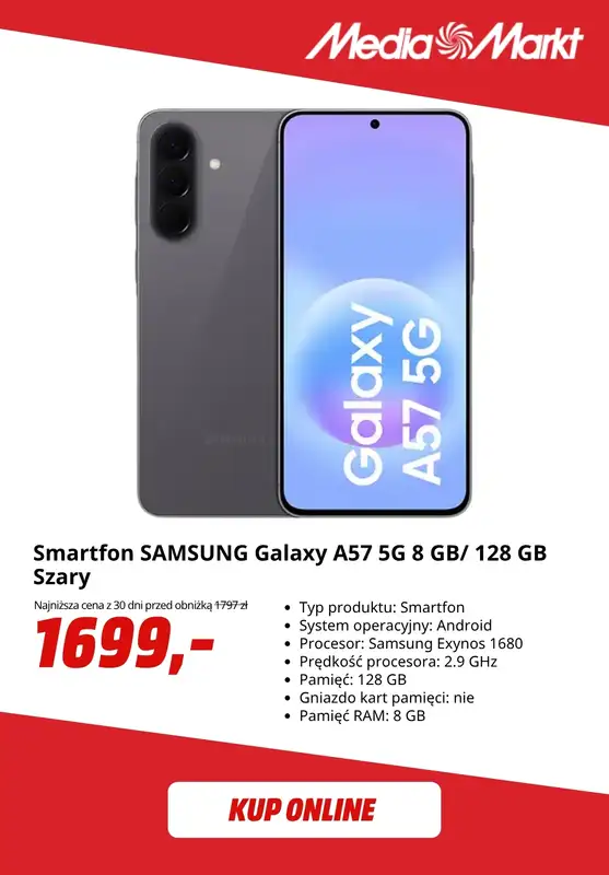 Media Markt - gazetka promocyjna Smartfony w supercenach od piątku 23.10  - strona 5