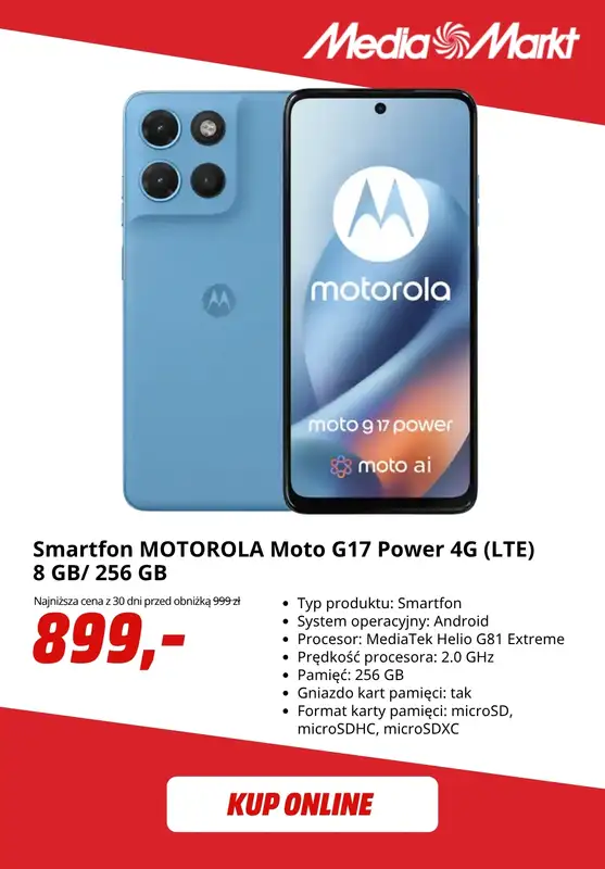 Media Markt - gazetka promocyjna Smartfony w supercenach od piątku 23.10  - strona 4