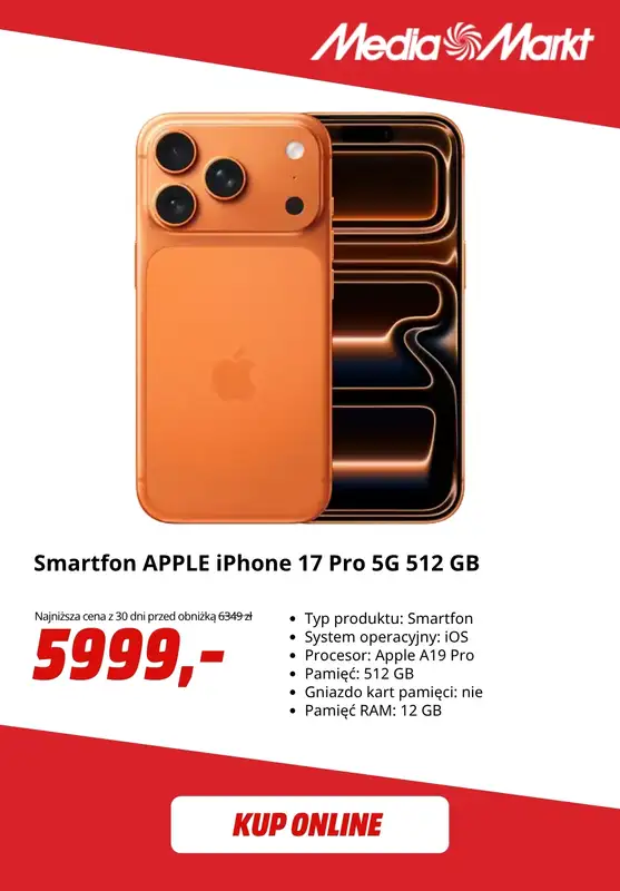 Media Markt - gazetka promocyjna Smartfony w supercenach od piątku 23.10  - strona 3