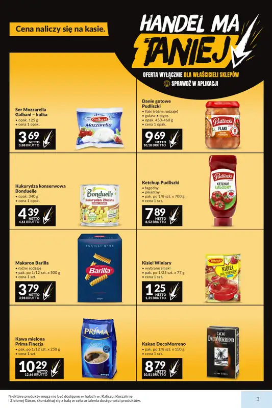 Makro - gazetka promocyjna Mega oferty dla twojego sklepu   - strona 3