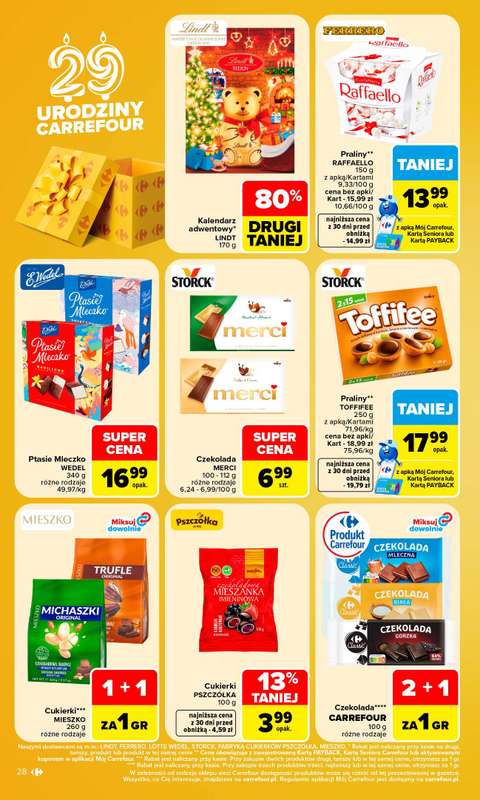 Carrefour - gazetka promocyjna Gazetka Carrefour od poniedziałku od poniedziałku 26.10 do soboty 31.10 - strona 30