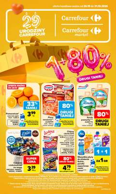 Carrefour - gazetka promocyjna Gazetka Carrefour od poniedziałku od poniedziałku 26.10 do soboty 31.10