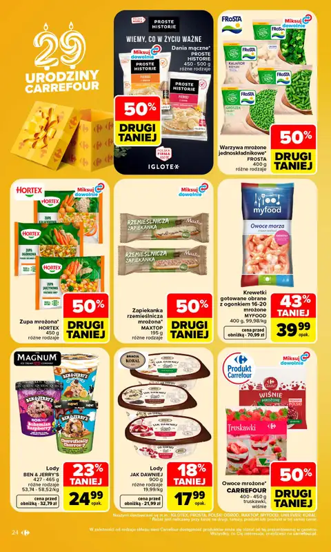 Carrefour - gazetka promocyjna Gazetka Carrefour od poniedziałku od poniedziałku 26.10 do soboty 31.10 - strona 26