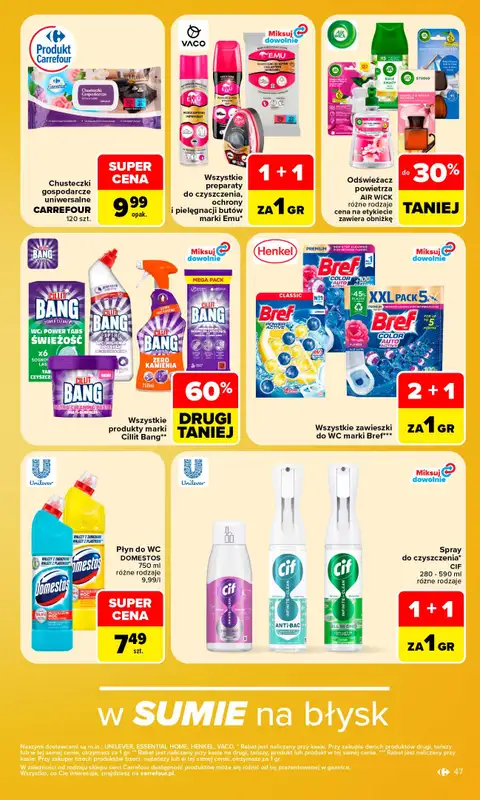 Carrefour - gazetka promocyjna Gazetka Carrefour od poniedziałku od poniedziałku 26.10 do soboty 31.10 - strona 49