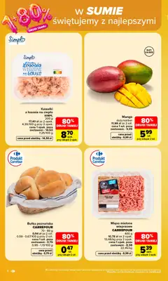 Carrefour - gazetka promocyjna Gazetka Carrefour od poniedziałku od poniedziałku 26.10 do soboty 31.10 - strona 4