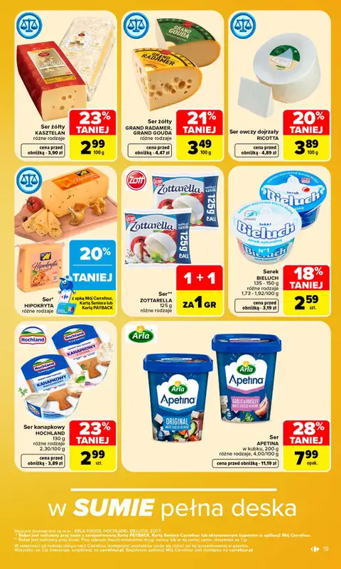 Carrefour - gazetka promocyjna Gazetka Carrefour od poniedziałku od poniedziałku 26.10 do soboty 31.10 - strona 21