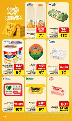 Carrefour - gazetka promocyjna Gazetka Carrefour od poniedziałku od poniedziałku 26.10 do soboty 31.10 - strona 22