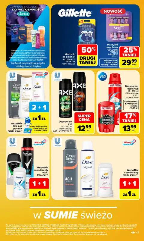 Carrefour - gazetka promocyjna Gazetka Carrefour od poniedziałku od poniedziałku 26.10 do soboty 31.10 - strona 45
