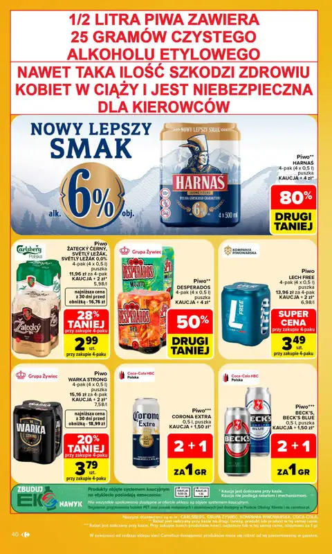 Carrefour - gazetka promocyjna Gazetka Carrefour od poniedziałku od poniedziałku 26.10 do soboty 31.10 - strona 42