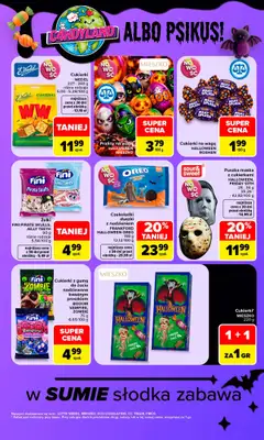 Carrefour - gazetka promocyjna Gazetka Carrefour od poniedziałku od poniedziałku 26.10 do soboty 31.10 - strona 15