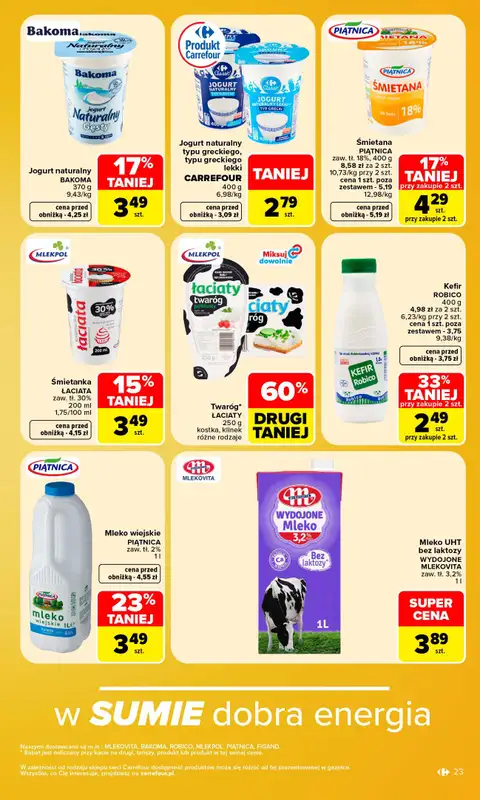 Carrefour - gazetka promocyjna Gazetka Carrefour od poniedziałku od poniedziałku 26.10 do soboty 31.10 - strona 25