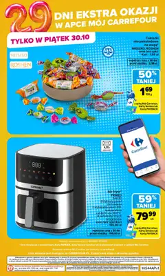Carrefour - gazetka promocyjna Gazetka Codziennie ekstra okazje od poniedziałku 26.10 do piątku 30.10 - strona 5
