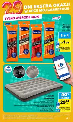 Carrefour - gazetka promocyjna Gazetka Codziennie ekstra okazje od poniedziałku 26.10 do piątku 30.10 - strona 3