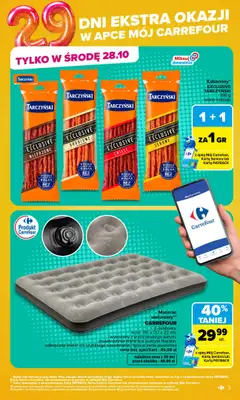 Carrefour - gazetka promocyjna Gazetka Codziennie ekstra okazje od poniedziałku 26.10 do piątku 30.10 - strona 3
