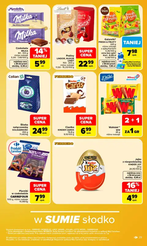 Carrefour Market - gazetka promocyjna Gazetka Carrefour Market od poniedziałku od poniedziałku 26.10 do soboty 31.10 - strona 31
