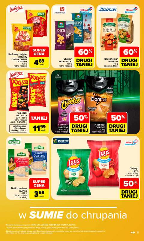Carrefour Market - gazetka promocyjna Gazetka Carrefour Market od poniedziałku od poniedziałku 26.10 do soboty 31.10 - strona 33