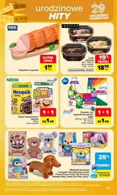 Carrefour Market - gazetka promocyjna Gazetka Carrefour Market od poniedziałku od poniedziałku 26.10 do soboty 31.10 - strona 9