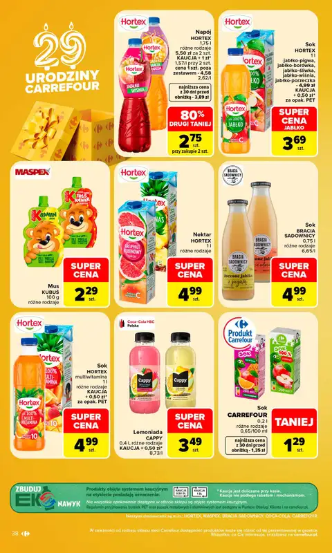 Carrefour Market - gazetka promocyjna Gazetka Carrefour Market od poniedziałku od poniedziałku 26.10 do soboty 31.10 - strona 40