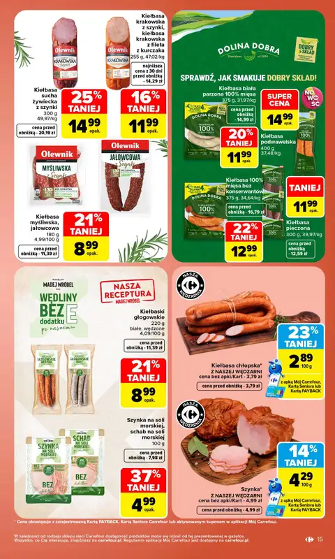 Carrefour Market - gazetka promocyjna Gazetka Carrefour Market od poniedziałku od poniedziałku 26.10 do soboty 31.10 - strona 17